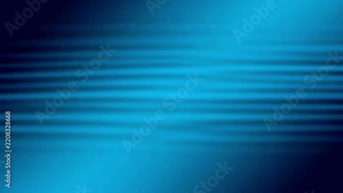 Abstract Blue Background with Glowing Horizontal Lines and Smooth Motion