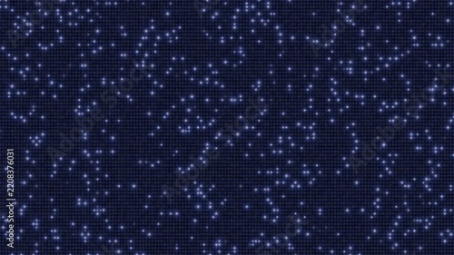 Panel de luz con destellos de color azul marino