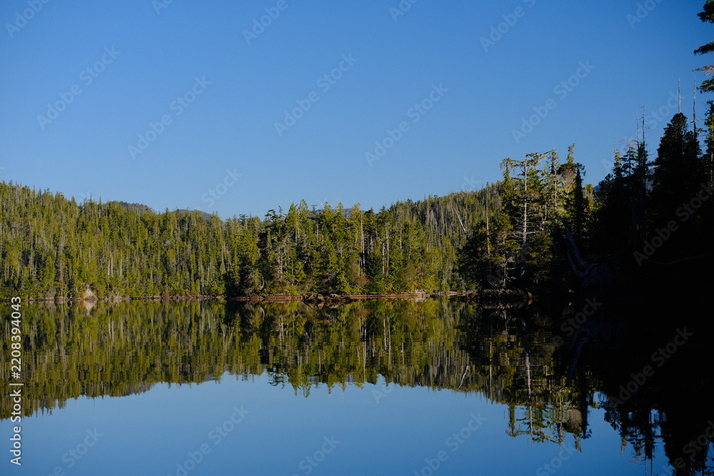 Obraz premium Lake with reflection