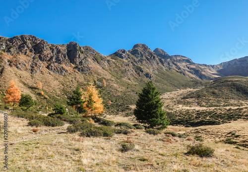 Herbstwanderung am Hirzer bei Meran in Südtirol