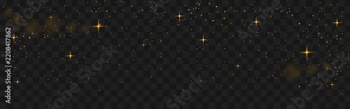 Starry night transparent. Boho galaxy background with Starry overlay. Dreamy midnight atmosphere scene. Space Vector illustration.