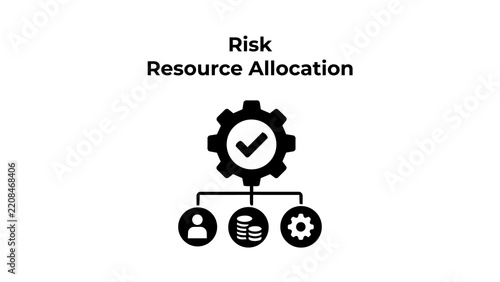 Risk monitoring gauge icon