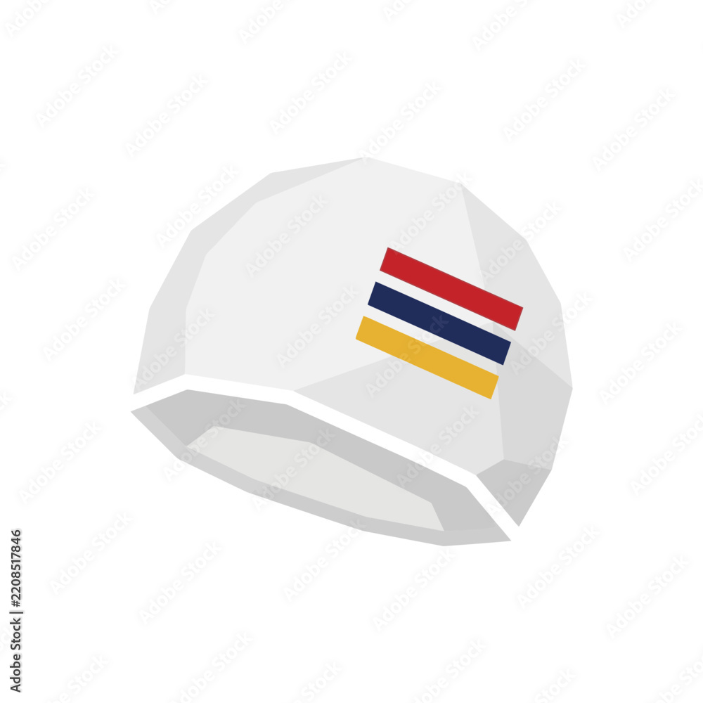 Obraz premium Modern Military Helmet Isolated