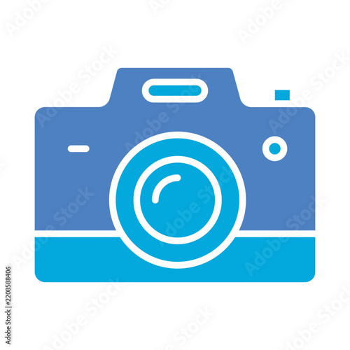 Plakat w ramie Camera Icon
