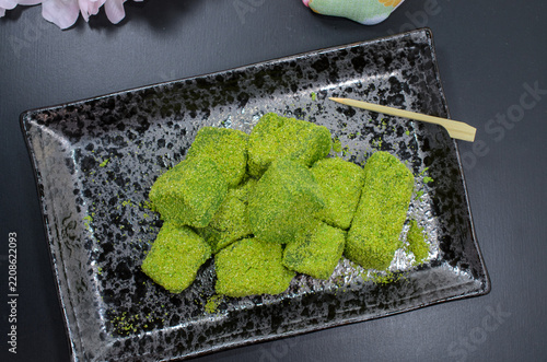 おいしい抹茶わらび餅