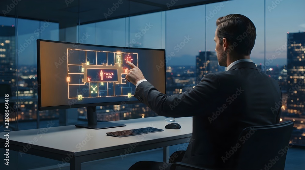 Fototapeta premium Advanced Data Security Analysis Using Modern Digital Techniques