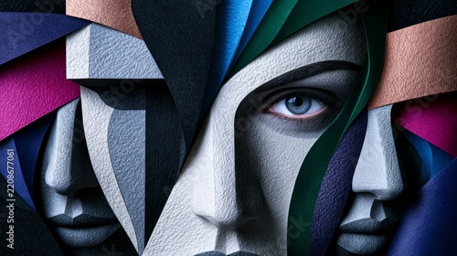 woman in a mask
