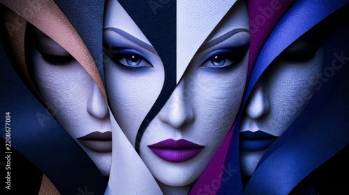 woman in a mask
