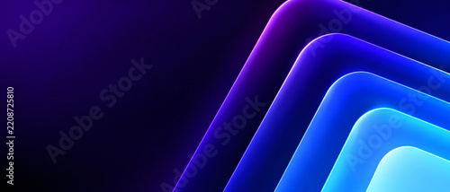 abstract digital background AI tech banner for technology company	