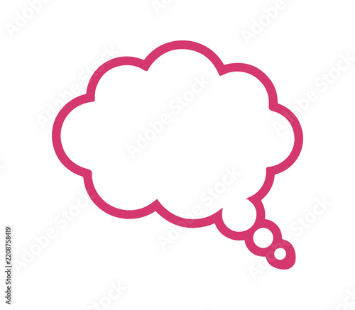 Speech Bubble and Comic Talk Balloon Outline Collection, Hand Drawn Conversation, Dialogue and Communication Elements