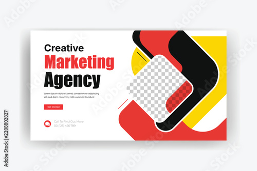 Creative Marketing Business Agency Promotional Banner
