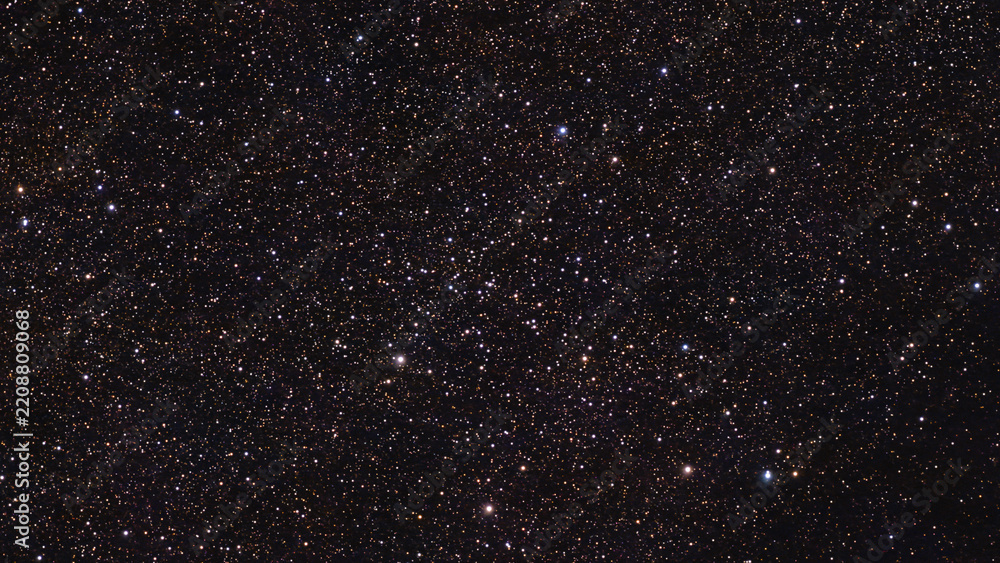 Obraz premium IC 4756（へび座の散開星団）