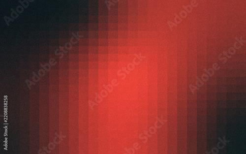 A vibrant abstract digital background featuring a smooth gradient transition from deep dark charcoal grey tones into a bright and intense glowing crimson red