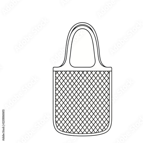 Shopping Bag Outline