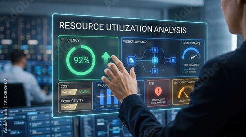 Operational Excellence - Resource Utilization Analysis Virtual Performance Interface