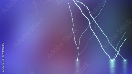 High voltage electricity conceptual abstract background 4K