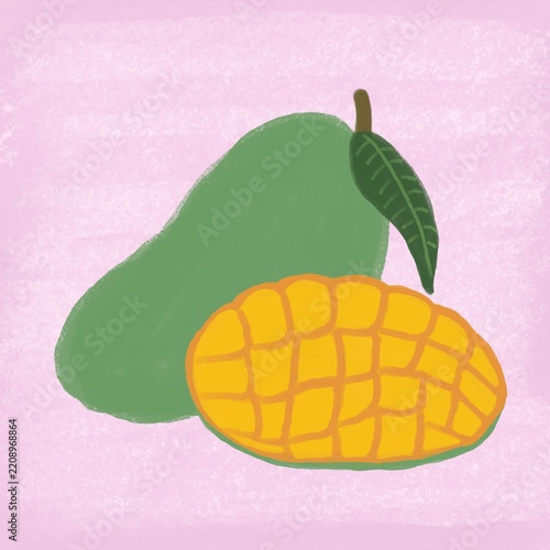 mangoes illustration