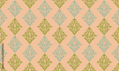 seamless damask pattern