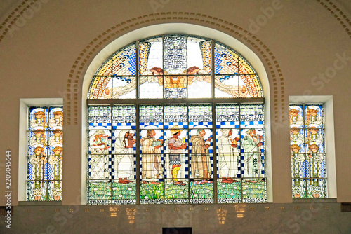 Austria, Vienna, Otto Wagner Church