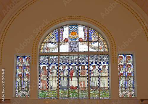 Austria, Vienna, Otto Wagner Church