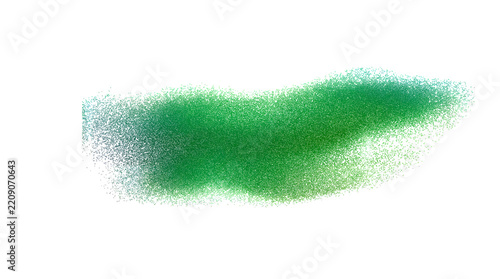 Isolated graphic element of a black brush stroke performing artistic design in digital art style with transparent background