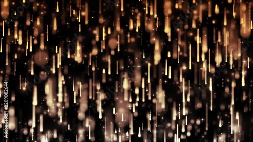 Magic Particle Background with Glowing Sparkles and Dreamy Light Effects