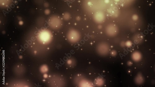 Magic Particle Background with Glowing Sparkles and Dreamy Light Effects