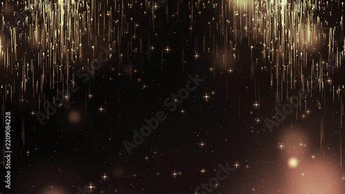 Magic Particle Background with Glowing Sparkles and Dreamy Light Effects