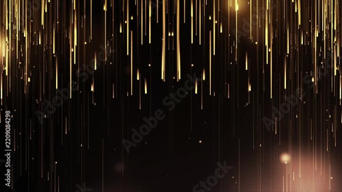 Magic Particle Background with Glowing Sparkles and Dreamy Light Effects
