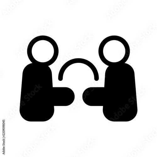 Role Play Icon Vector Symbol Design Illustration
