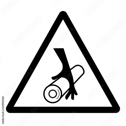 Rotating Shaft Symbol Sign, Vector Illustration, Isolate On White Background Label. EPS10