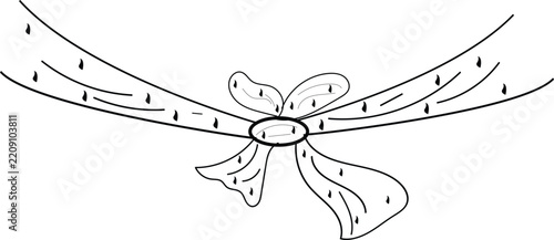 Wedding Knot Vector Black And White Photo