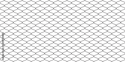 Black snake skin pattern isolated on white background eps 10