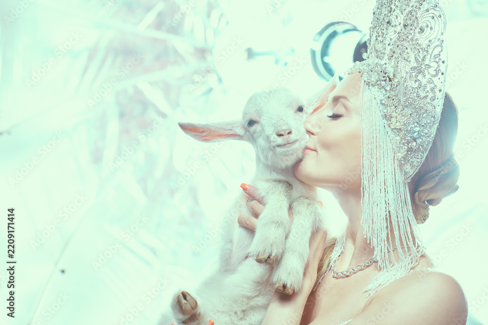 Obraz premium Tender fairy-tale scene