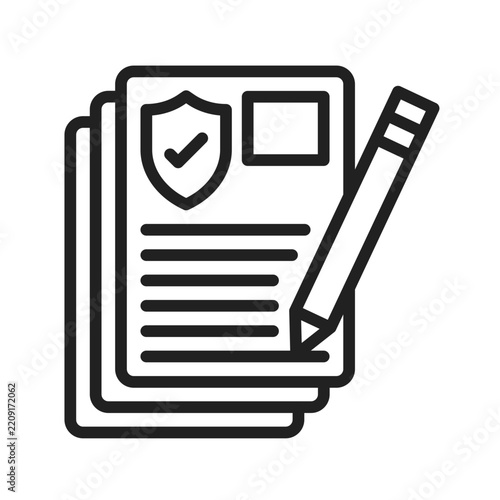 Insurance Underwriting Icon