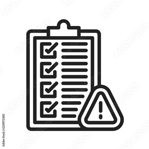 Risk Assessment Icon
