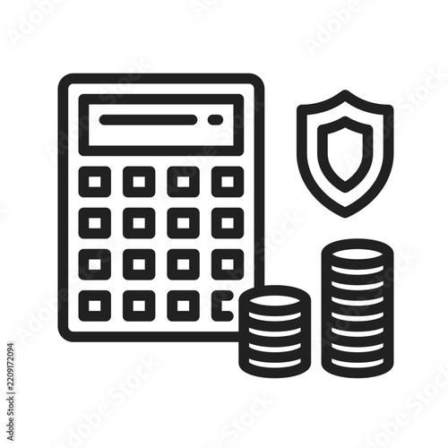 Premium Calculator Icon