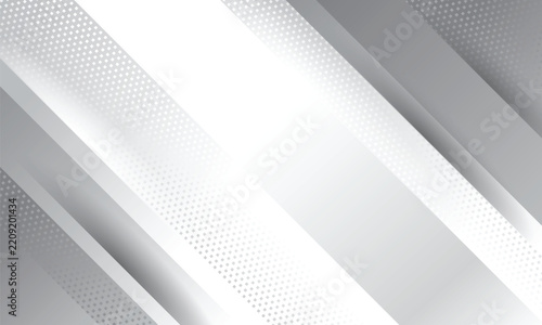 Modern Abstract white and gray gradient wallpaper for banner, presentation and background