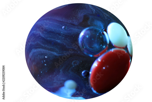 Liquid Art Planets for Use in Photoshop Creations