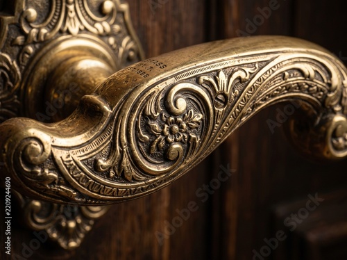 antique brass door knocker