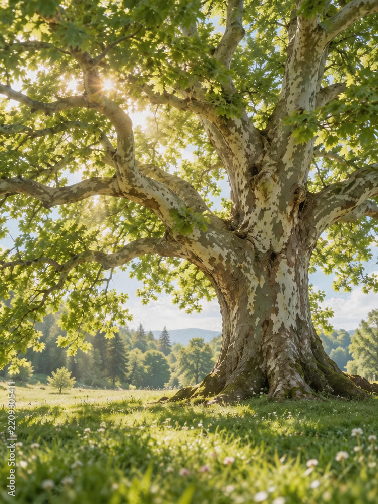 Fototapeta premium tree in the park