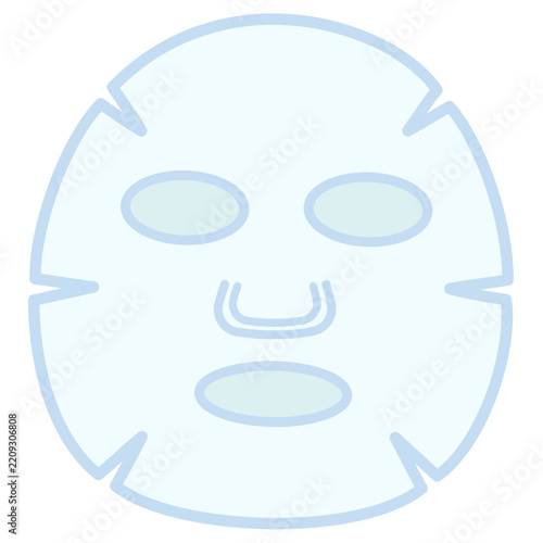 Sheet Mask Vector Illustration 