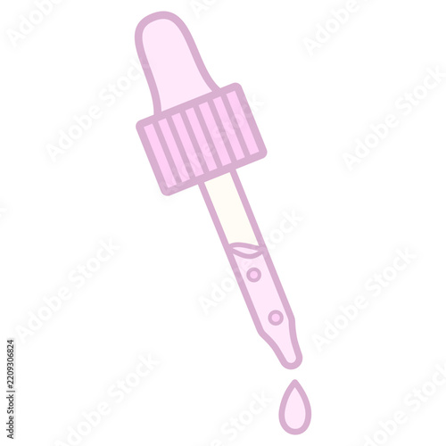 Drop of Serum Vector Illustration 