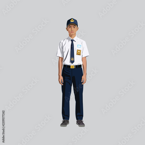 middle school boy