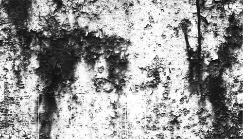 Black and white grunge texture with abstract distressed pattern