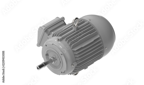 Obraz na płótnie Engine grey motor electrical