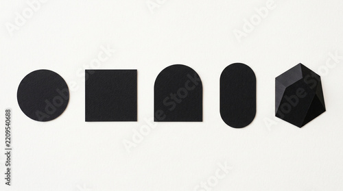 black and white numbers on black