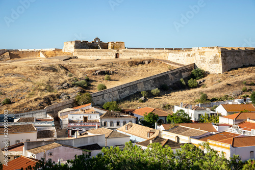 castle of Castro Marim, district of Faro, Algarve, Portugal