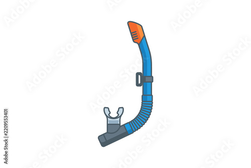 Snorkeling Snorkel Vector Illustration