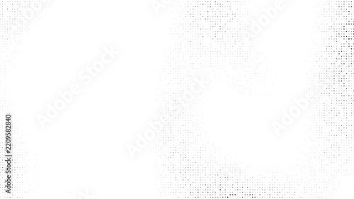 Halftone Dot Pattern with Black and White Gradient Texture Animation